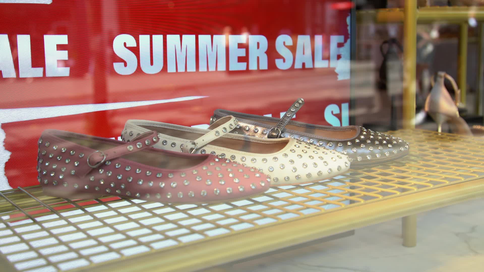 Steve Madden Shoe Display Summer Sale