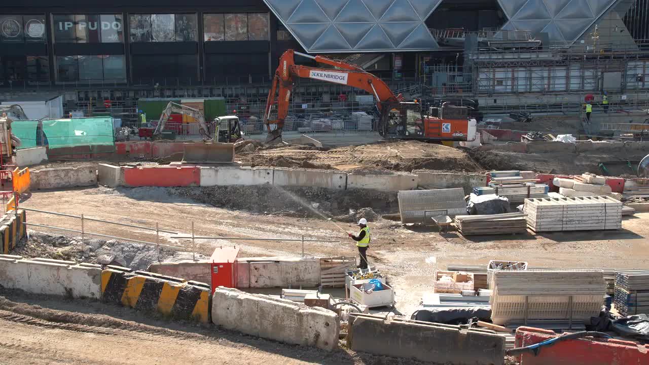 Urban Construction Site Activity March 2023