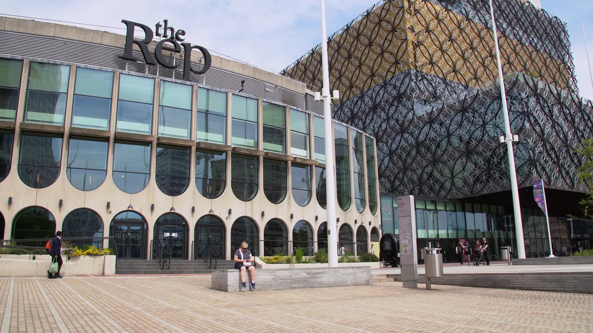 Centenary Square Birmingham Cityscape June