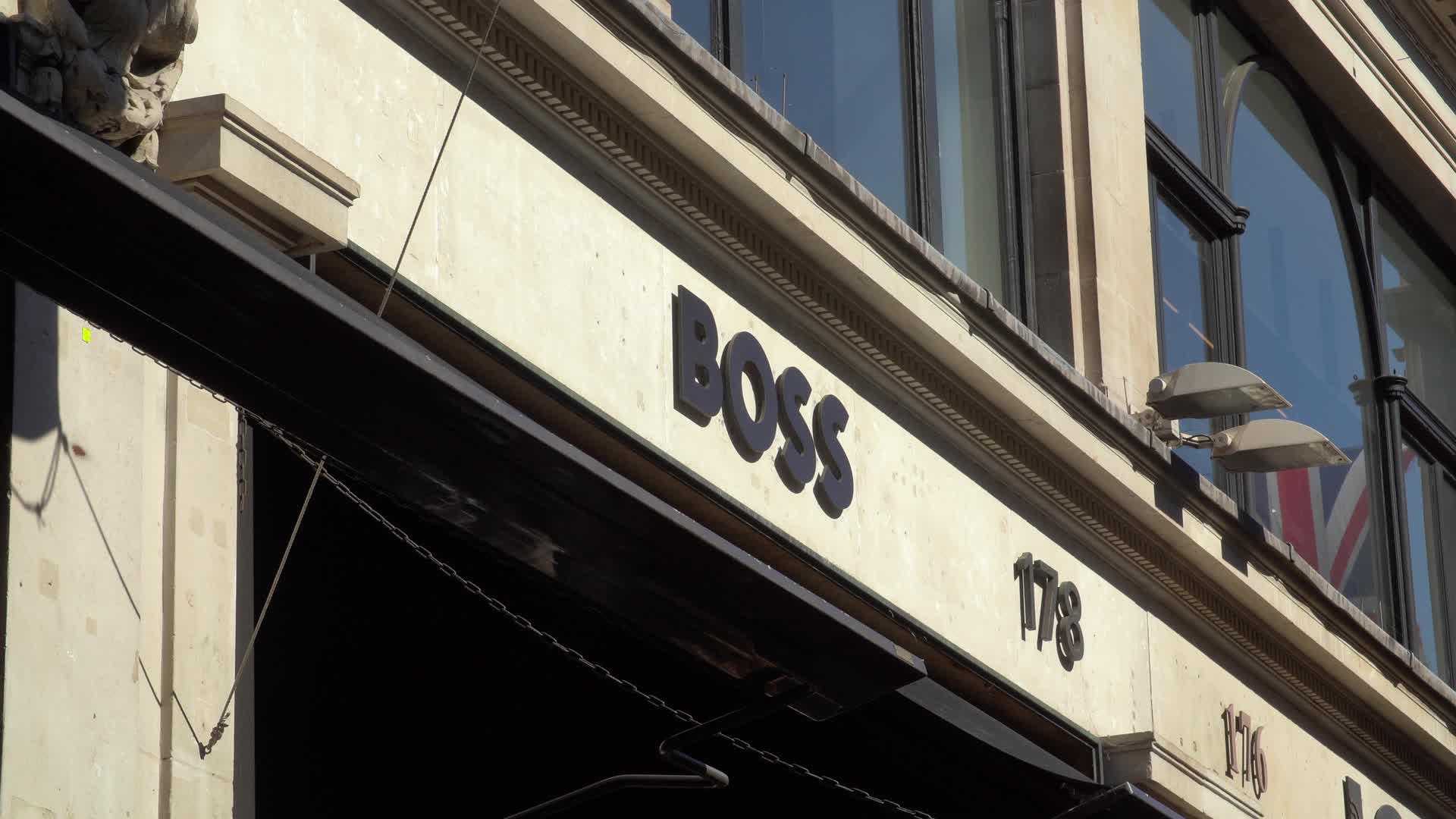 Hugo Boss Store Exterior on May 09