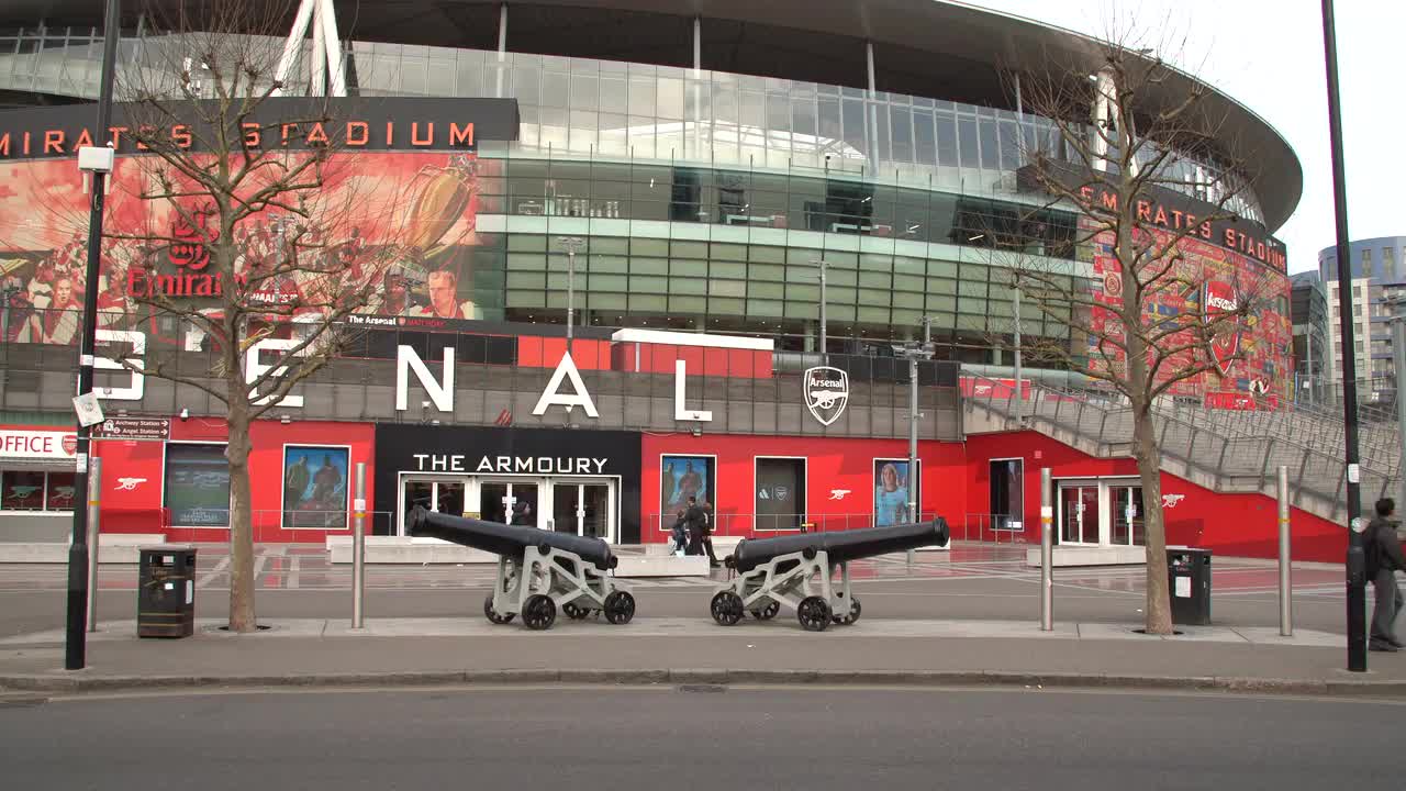 Emirates Stadium Arsenal Front Entrance View