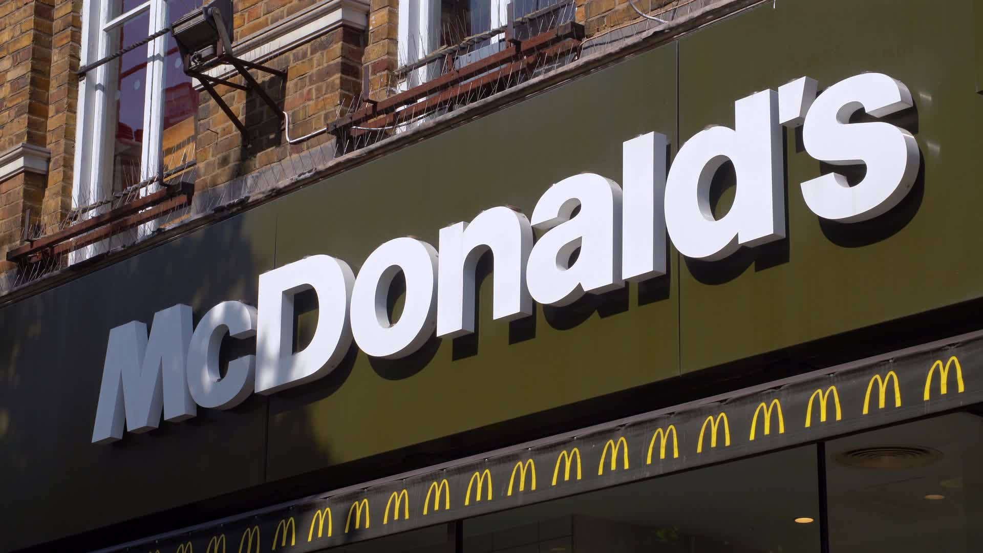 McDonald's Storefront Exterior