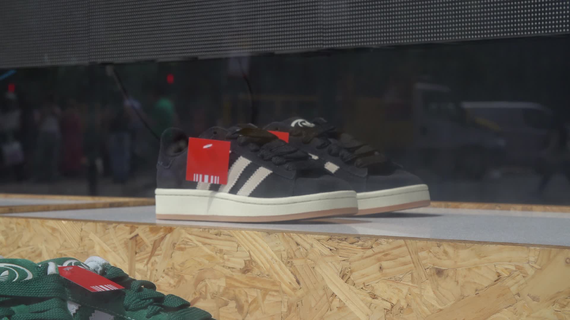 Foot Locker Shoe Display June 27