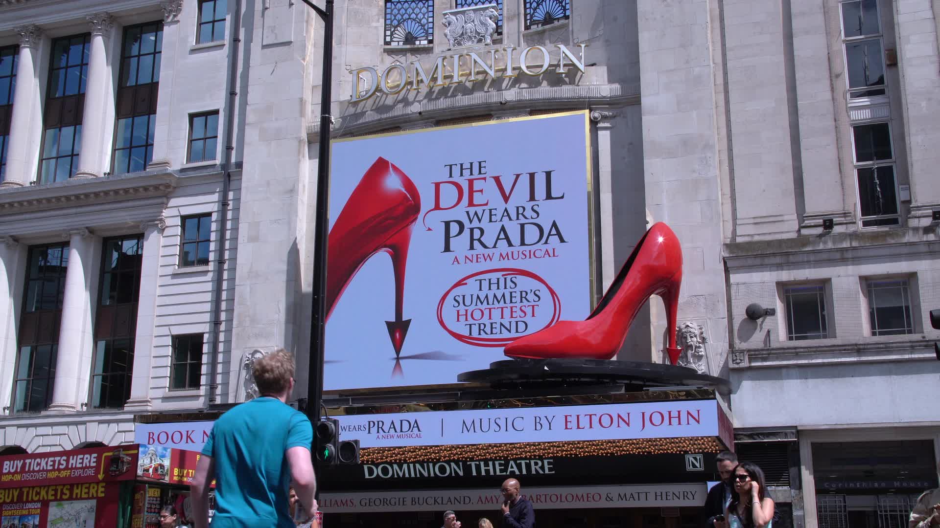 Dominion Theatre West End - The Devil Wears Prada Musical London July 18