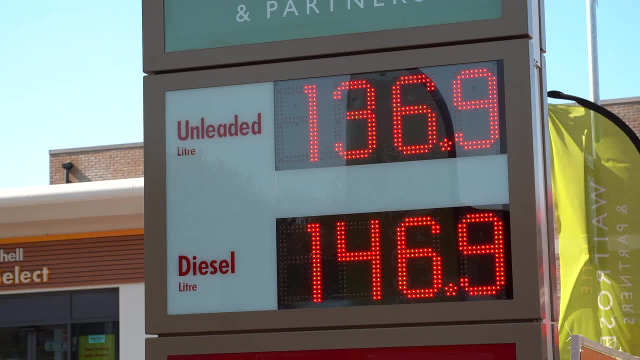 Gas Station Price Display - April 11