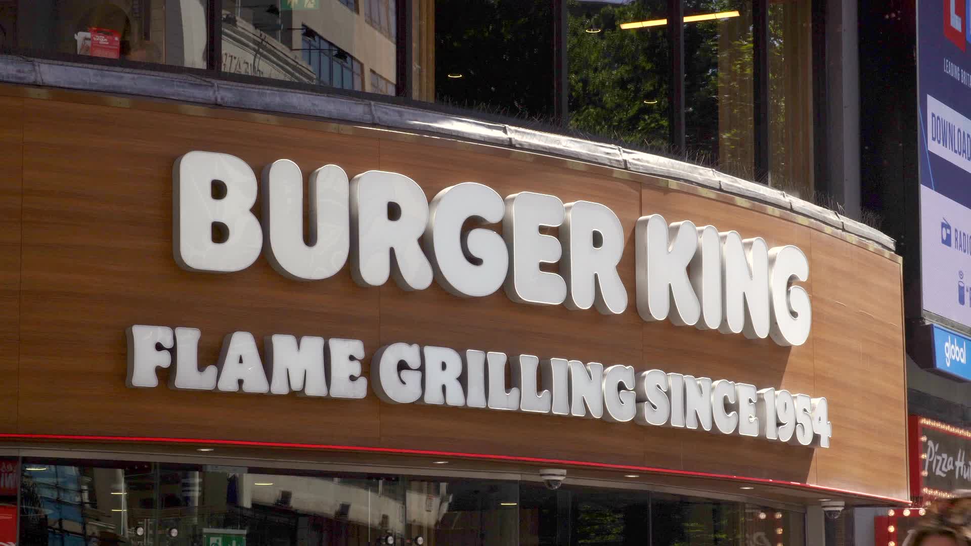 Burger King Storefront Sign - May 2023