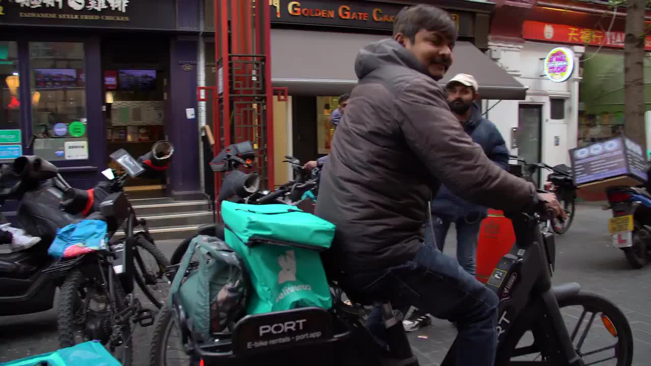 Urban Food Delivery with Deliveroo Riders