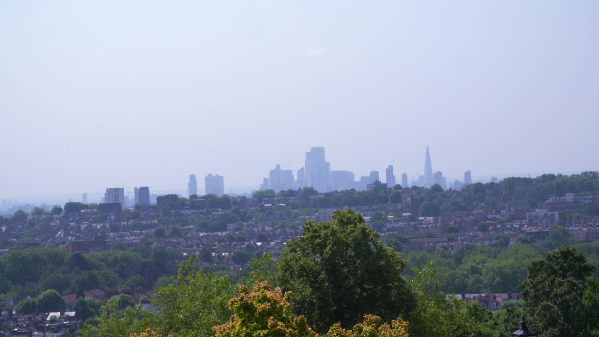 Sunny Skyline Views of London