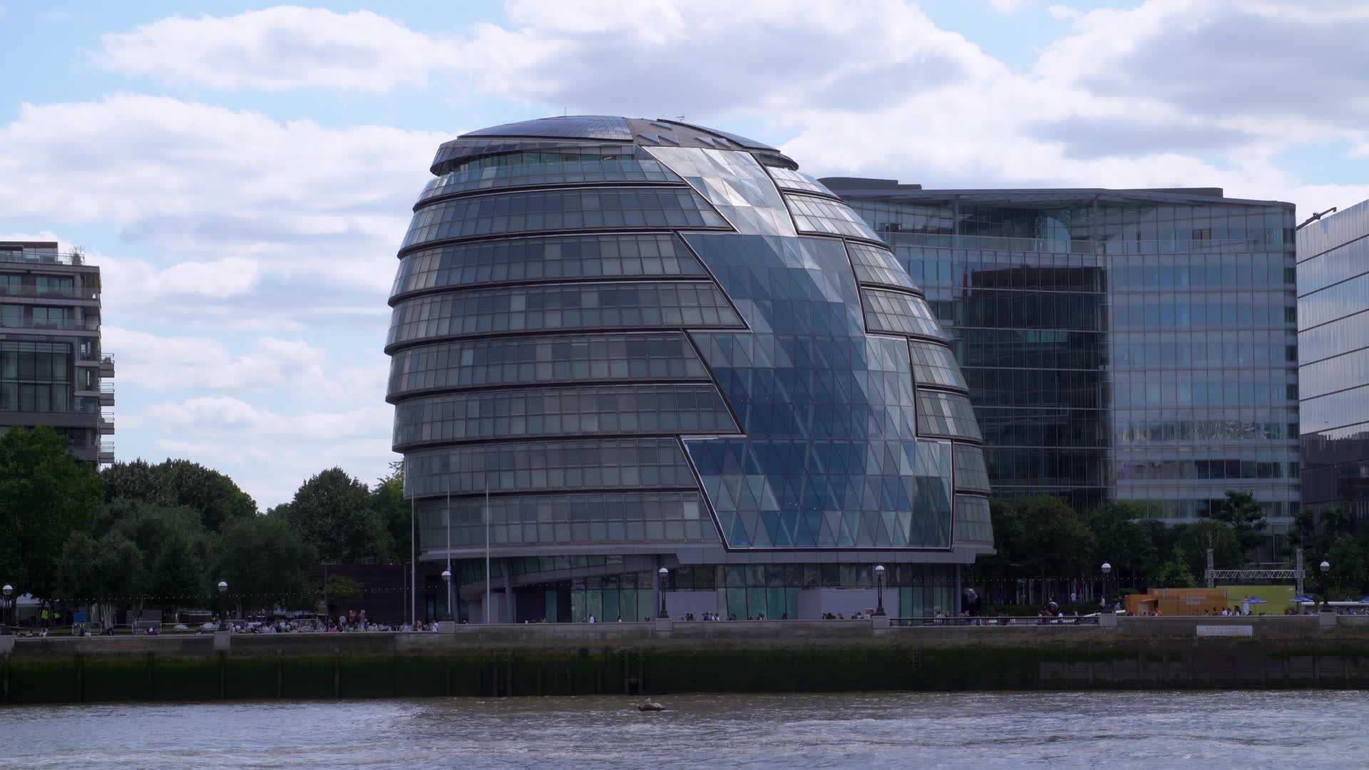 London City Hall View from Thames
