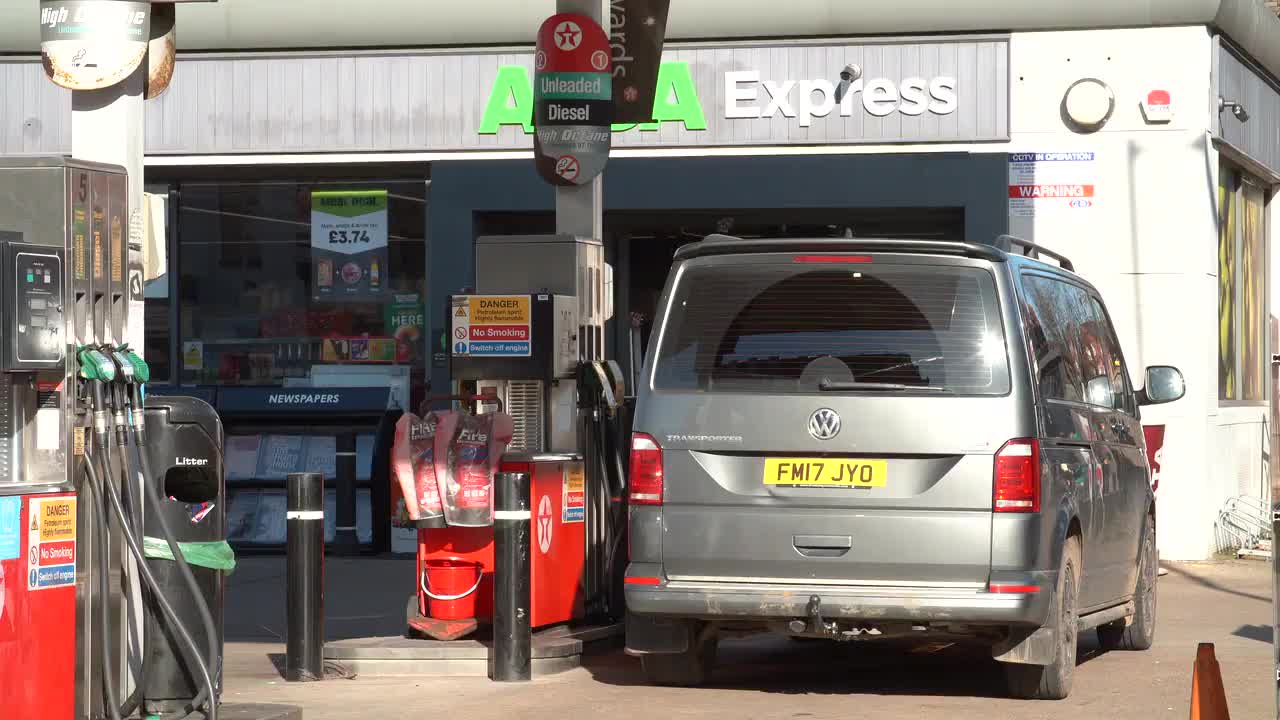 ASDA Express Gas Station Refueling Scene