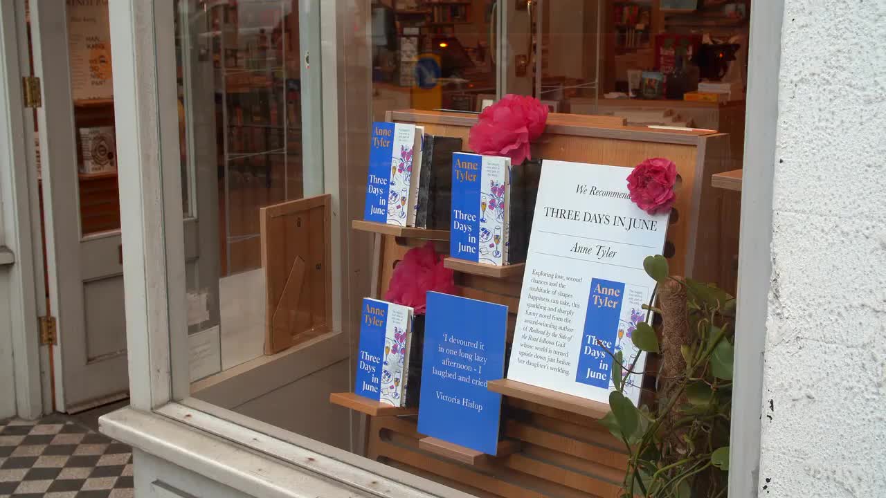 Waterstones Bookstore Window Display - February