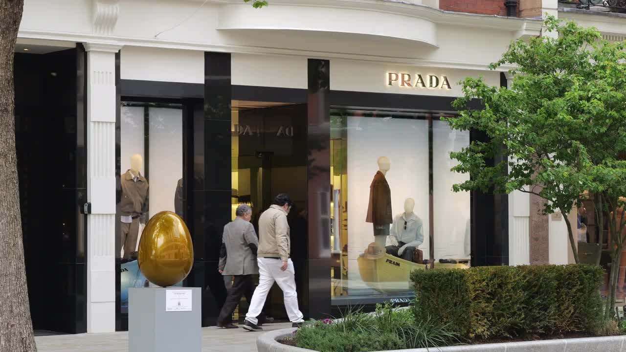 Prada Storefront in London