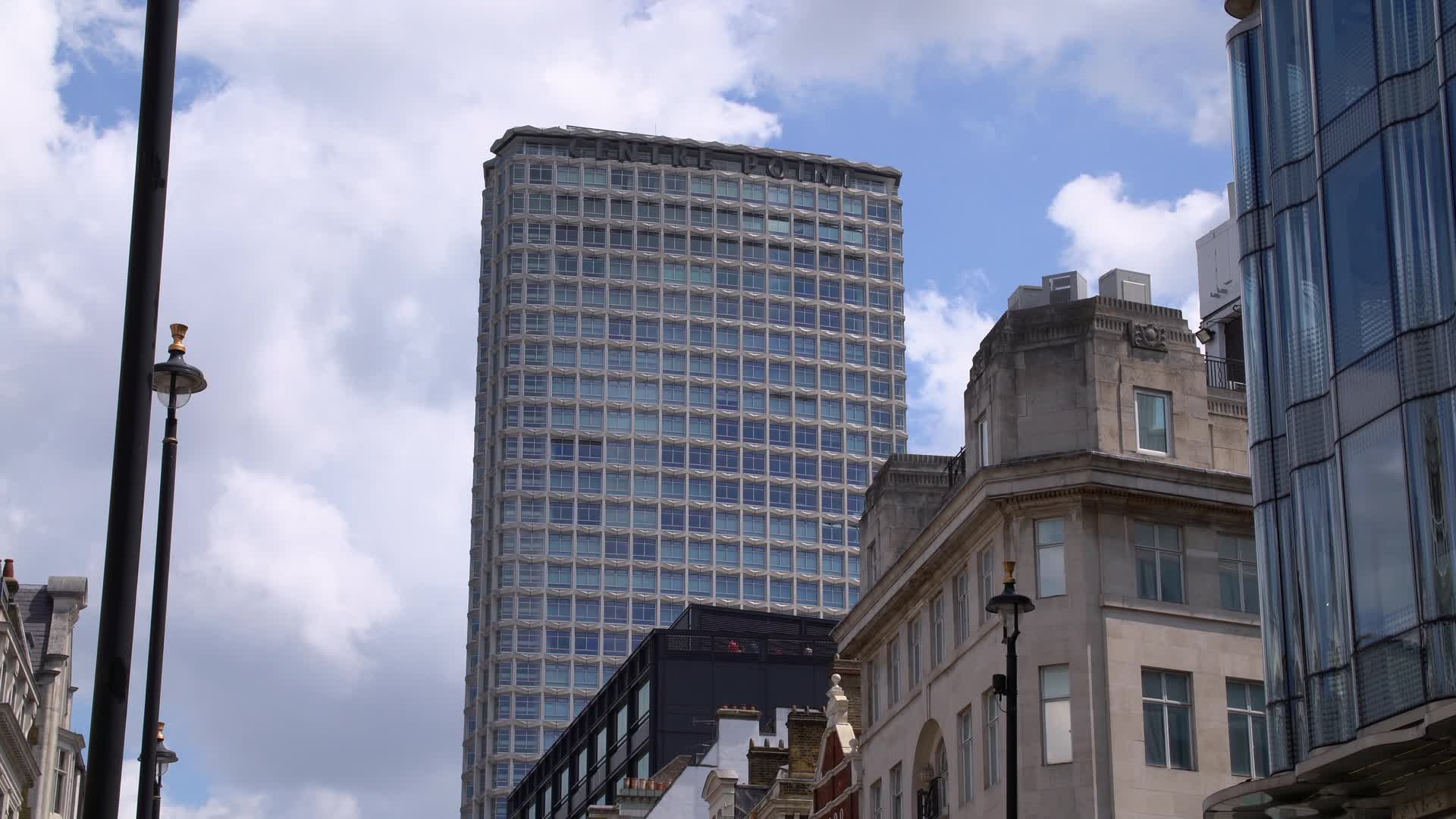 Centre Point Building in London Skyline