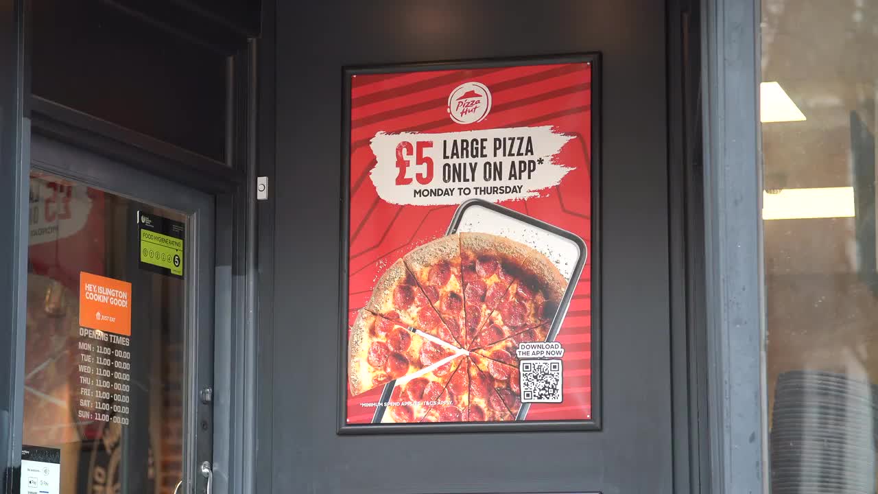 Pizza Hut Promotional Signage - March 2021