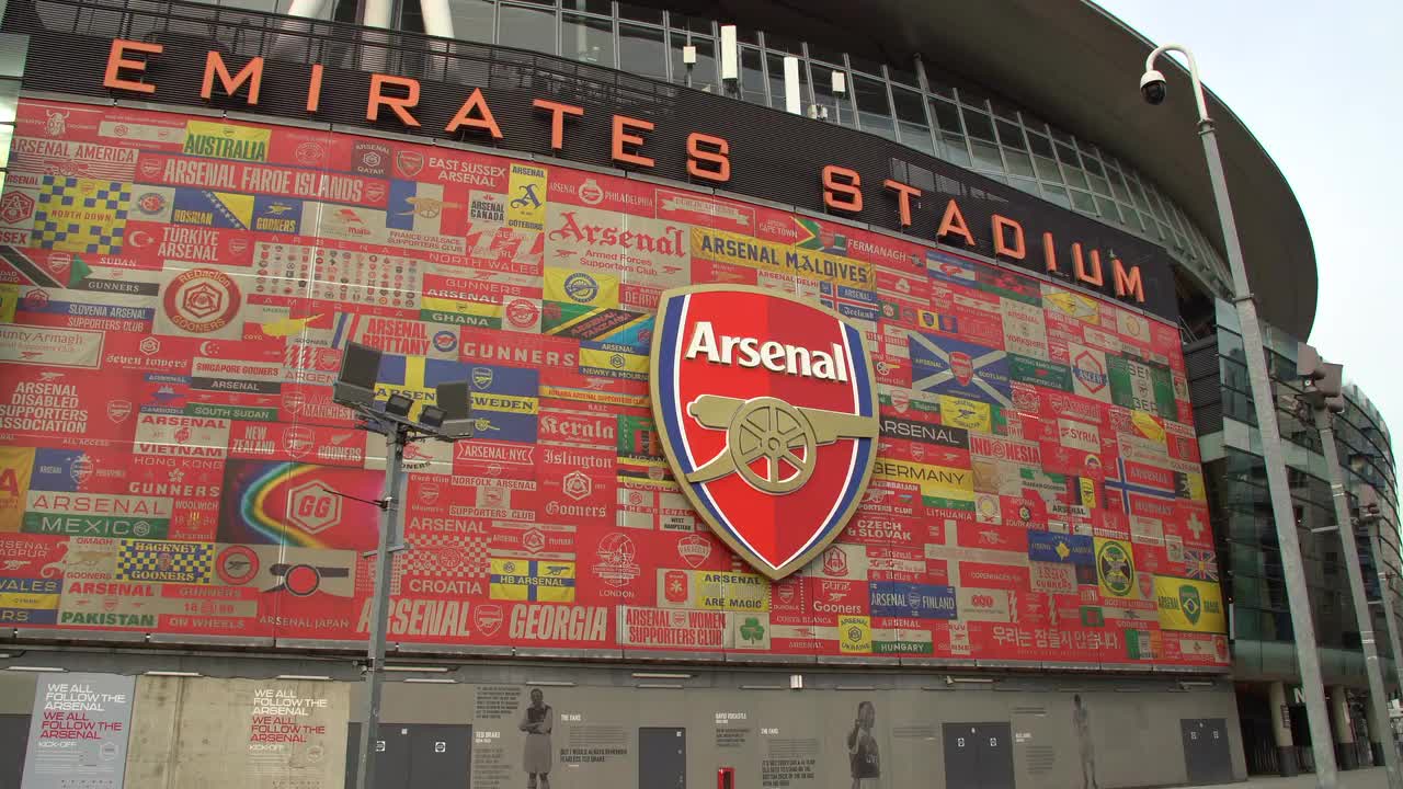Arsenal Emirates Stadium Exterior March 2021