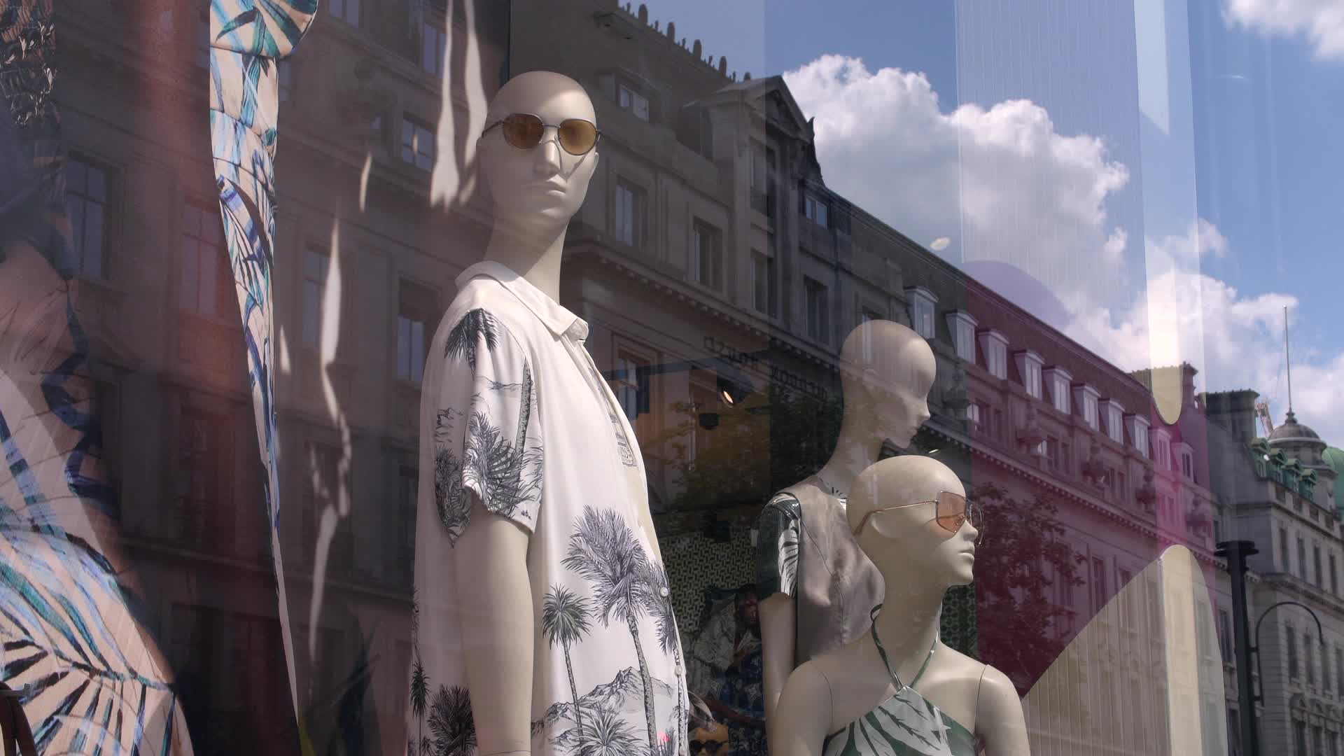 Mannequin Display in Fashion Boutique