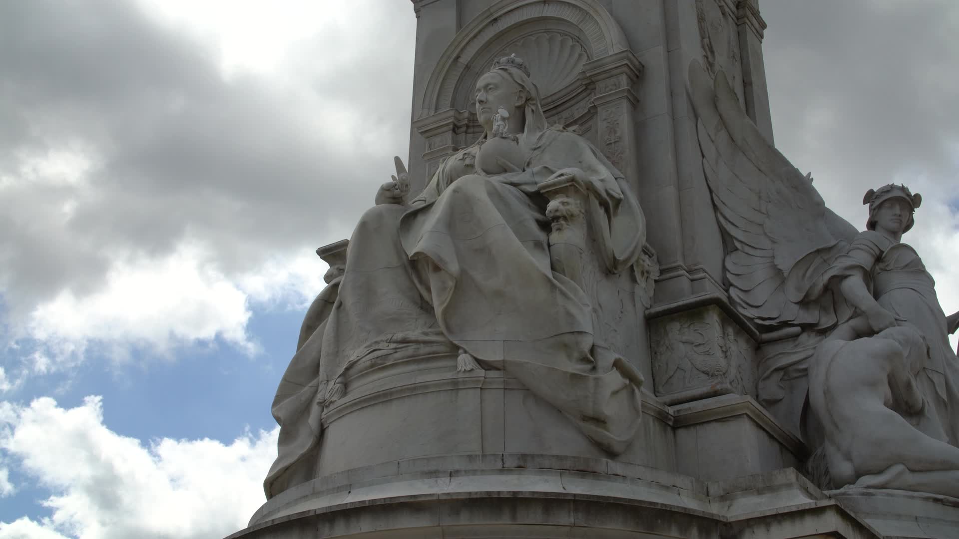 Victoria Memorial Statue at Buckingham Palace, London