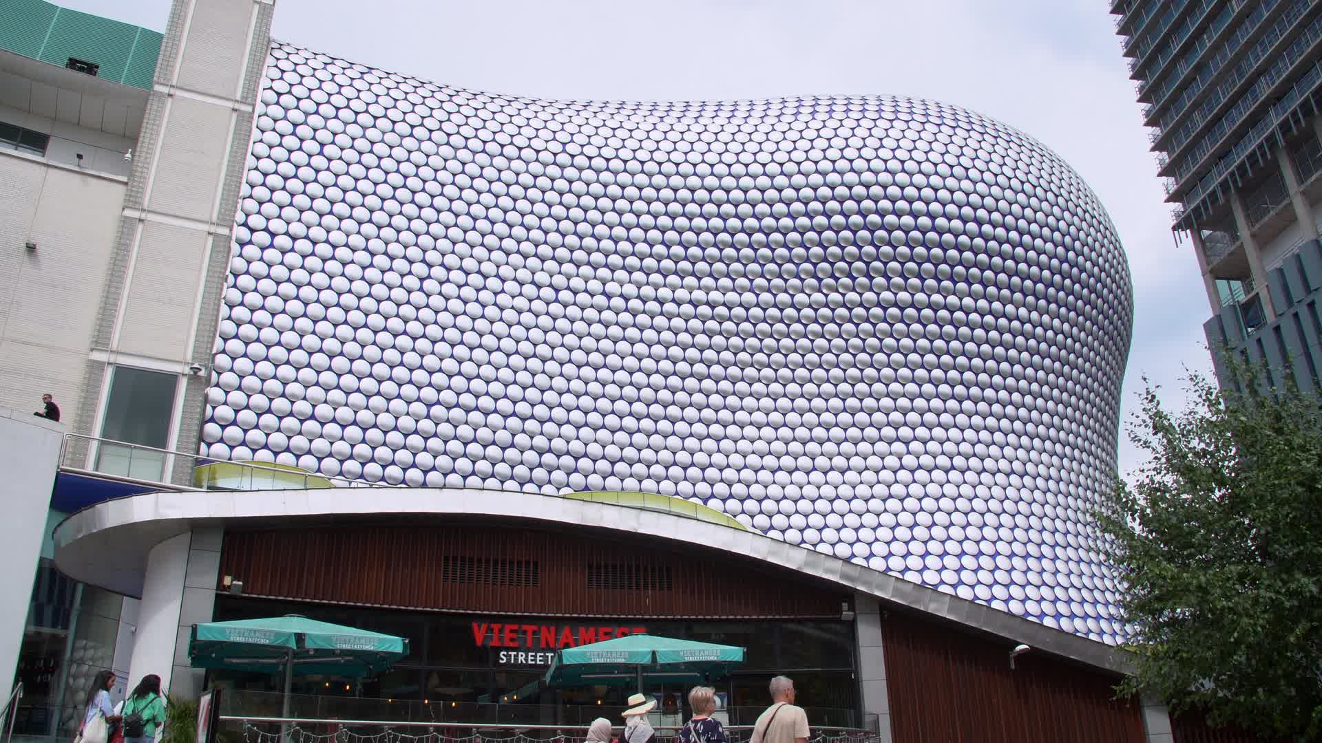 Iconic Selfridges Building in Birmingham