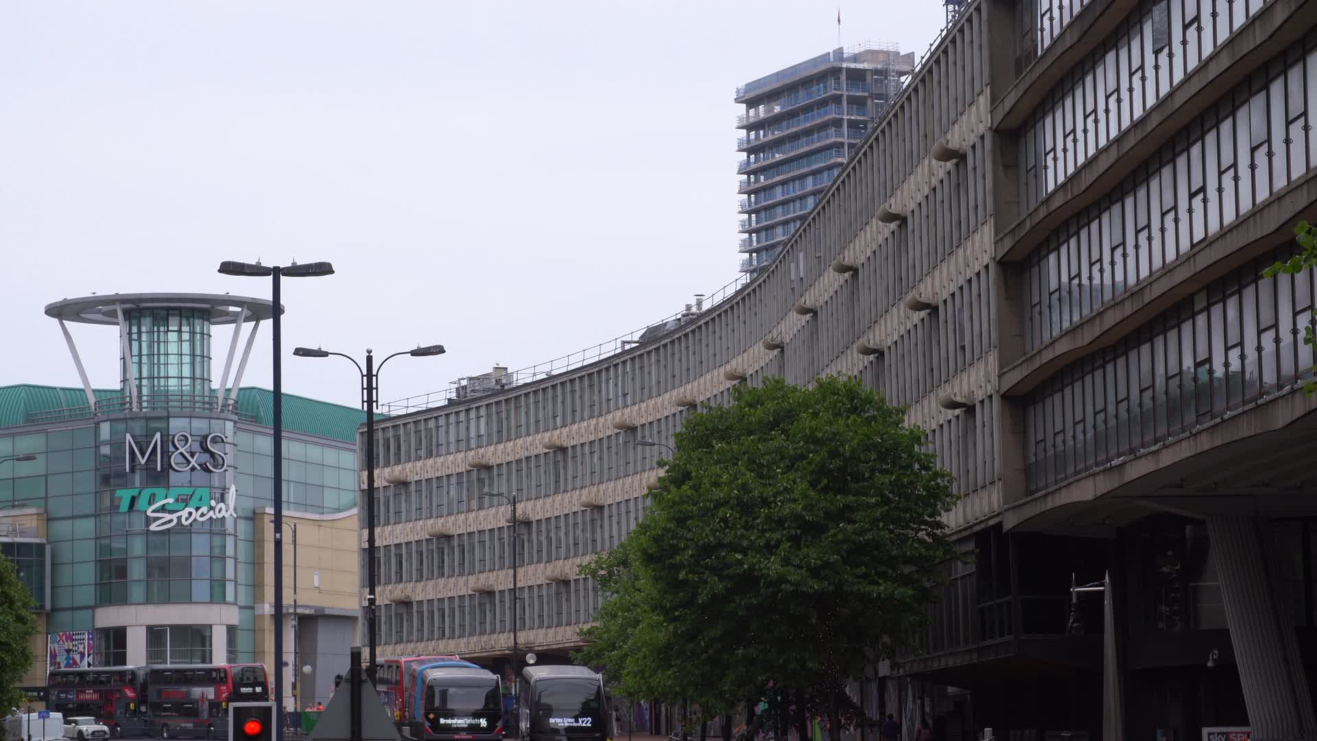City Centre Ringway Architecture View