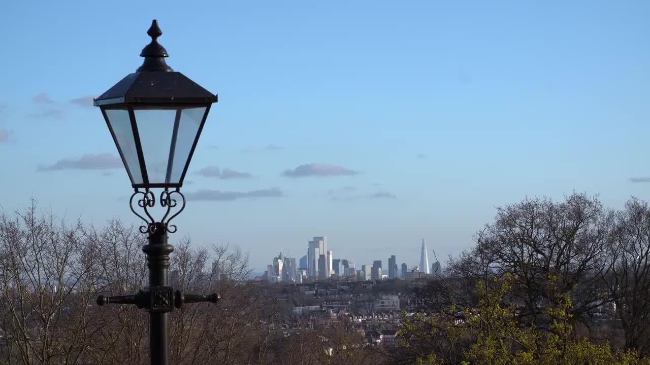 London Cityscape with Skyline View
