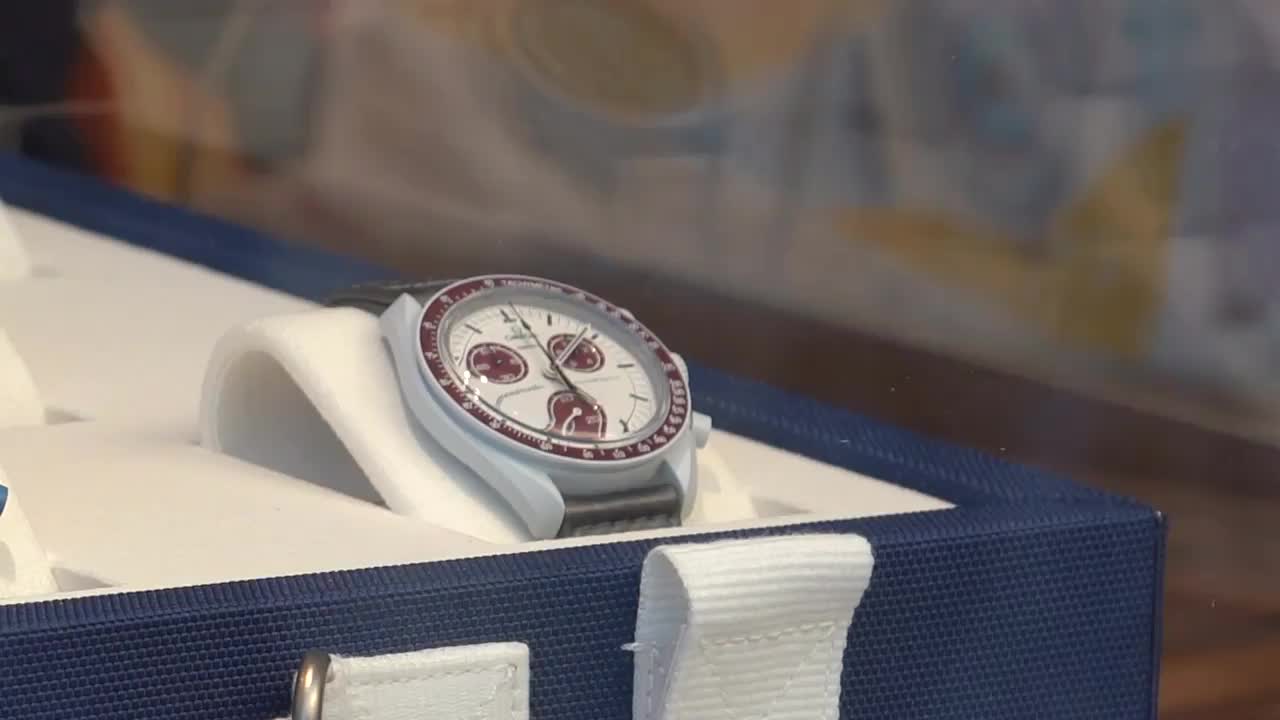 Luxury Watch Display in Storefront