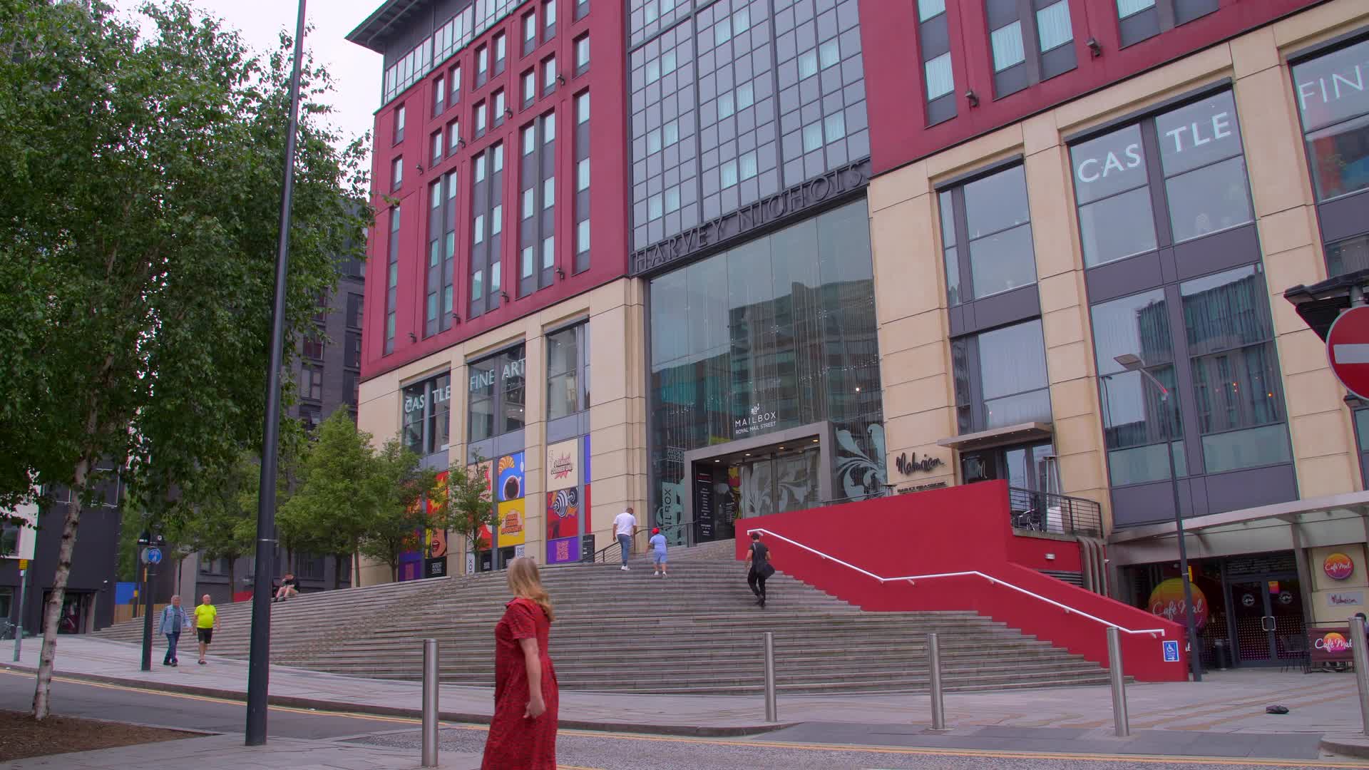 Modern Shopping Centre with Harvey Nichols