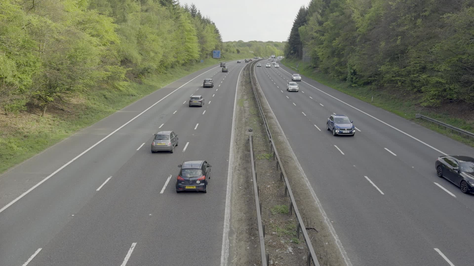 Traffic Flow on M25 in Kent