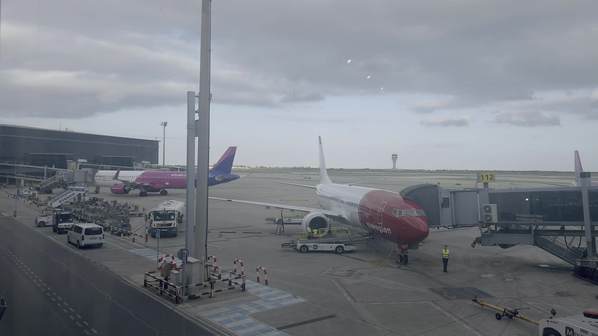 Barcelona Airport Tarmac Activity May 22