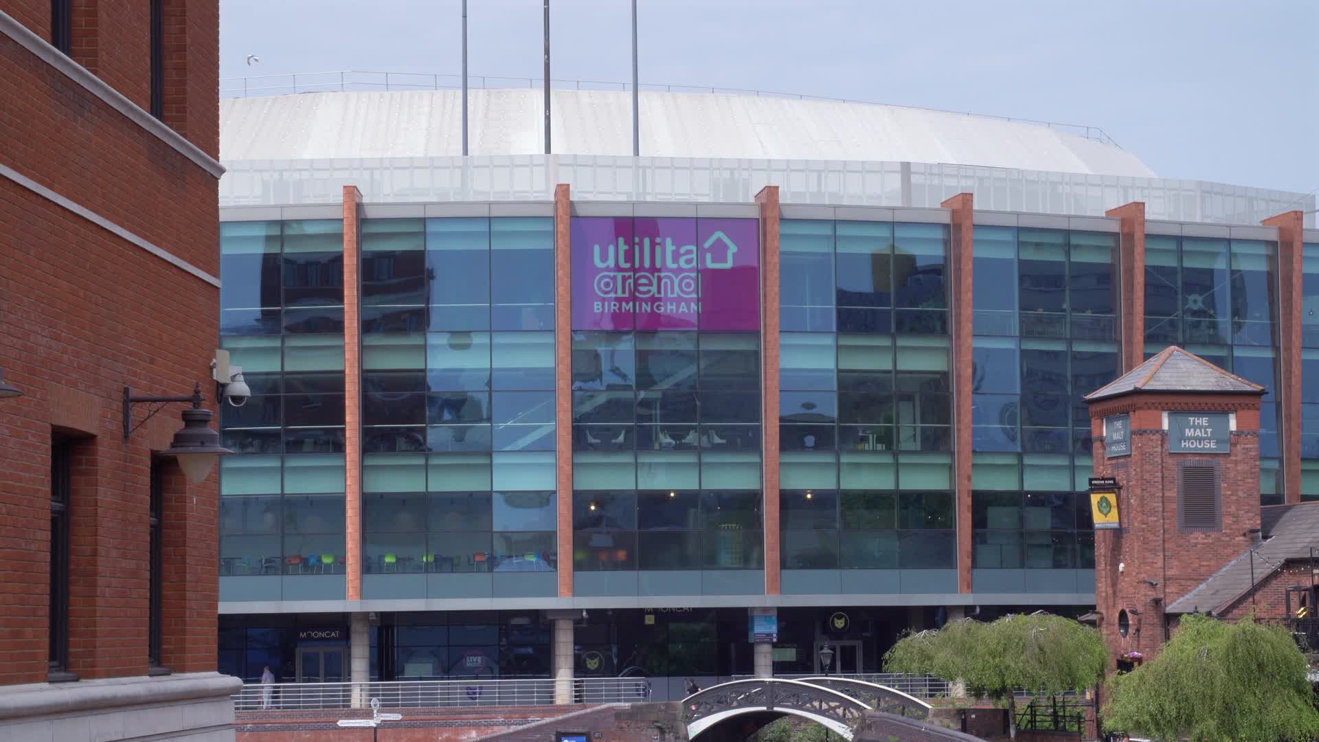 Exterior View of Utilita Arena Birmingham
