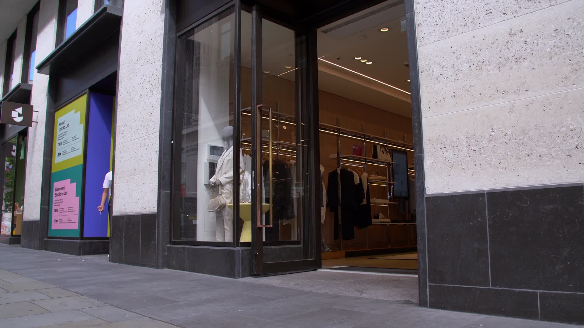 Hugo Boss Storefront Exterior