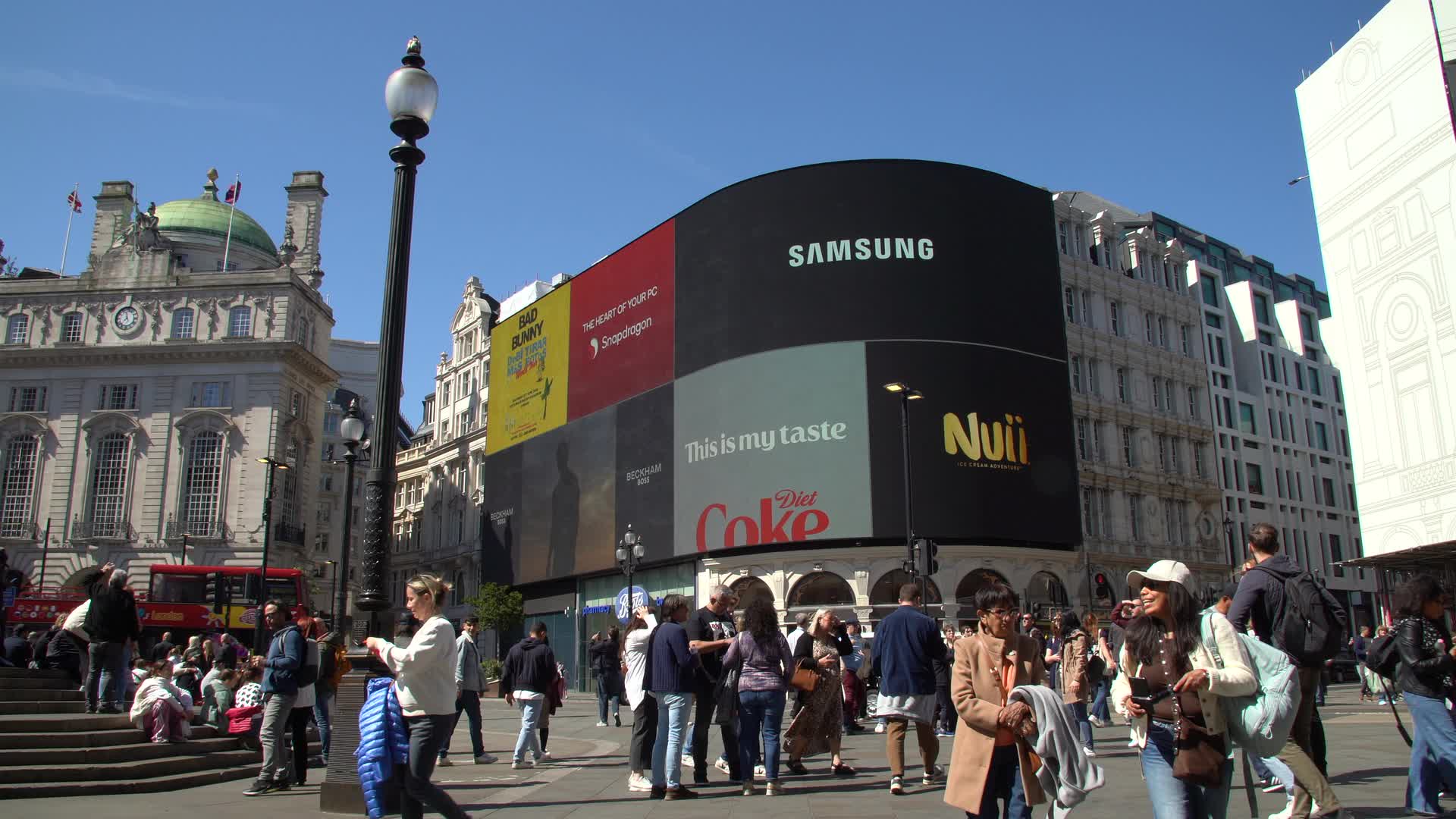 Piccadilly Circus General Views May 2023