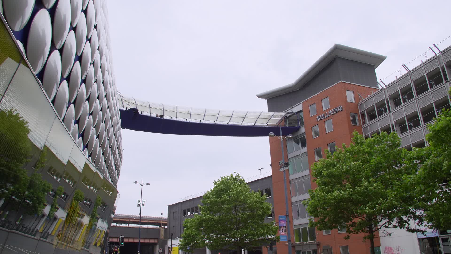 Bullring Shopping Centre Exterior in Birmingham