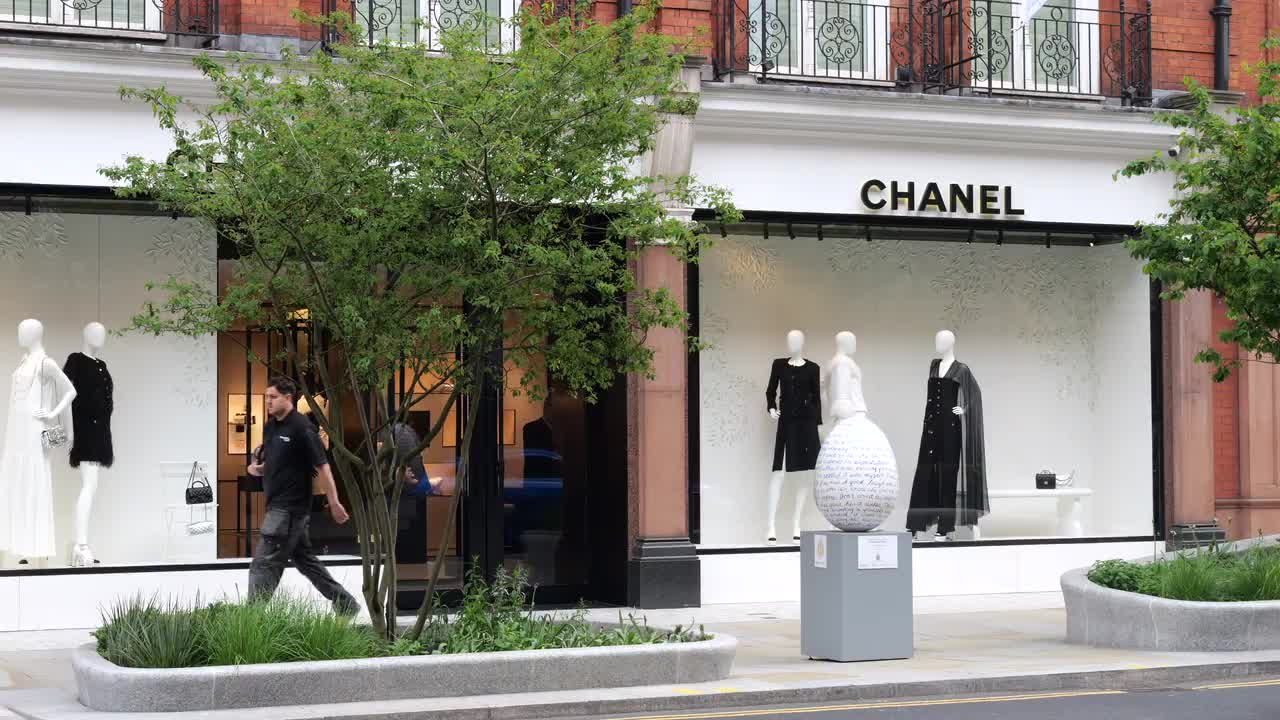 Chanel Storefront Display in London