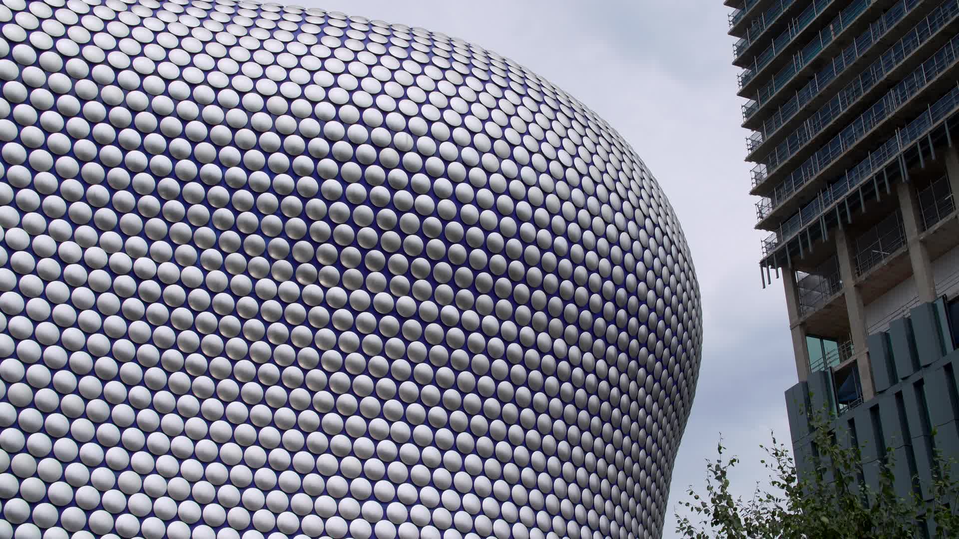 Iconic Birmingham Architecture with Modern Facade