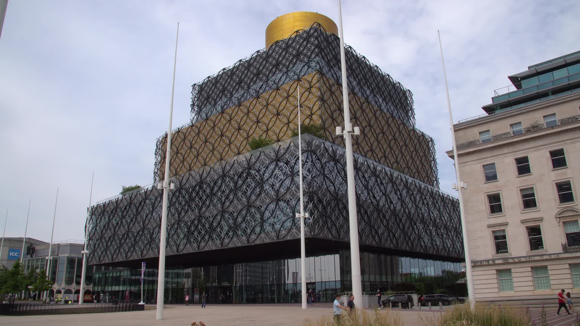 Exterior Shot of the Library of Birmingham