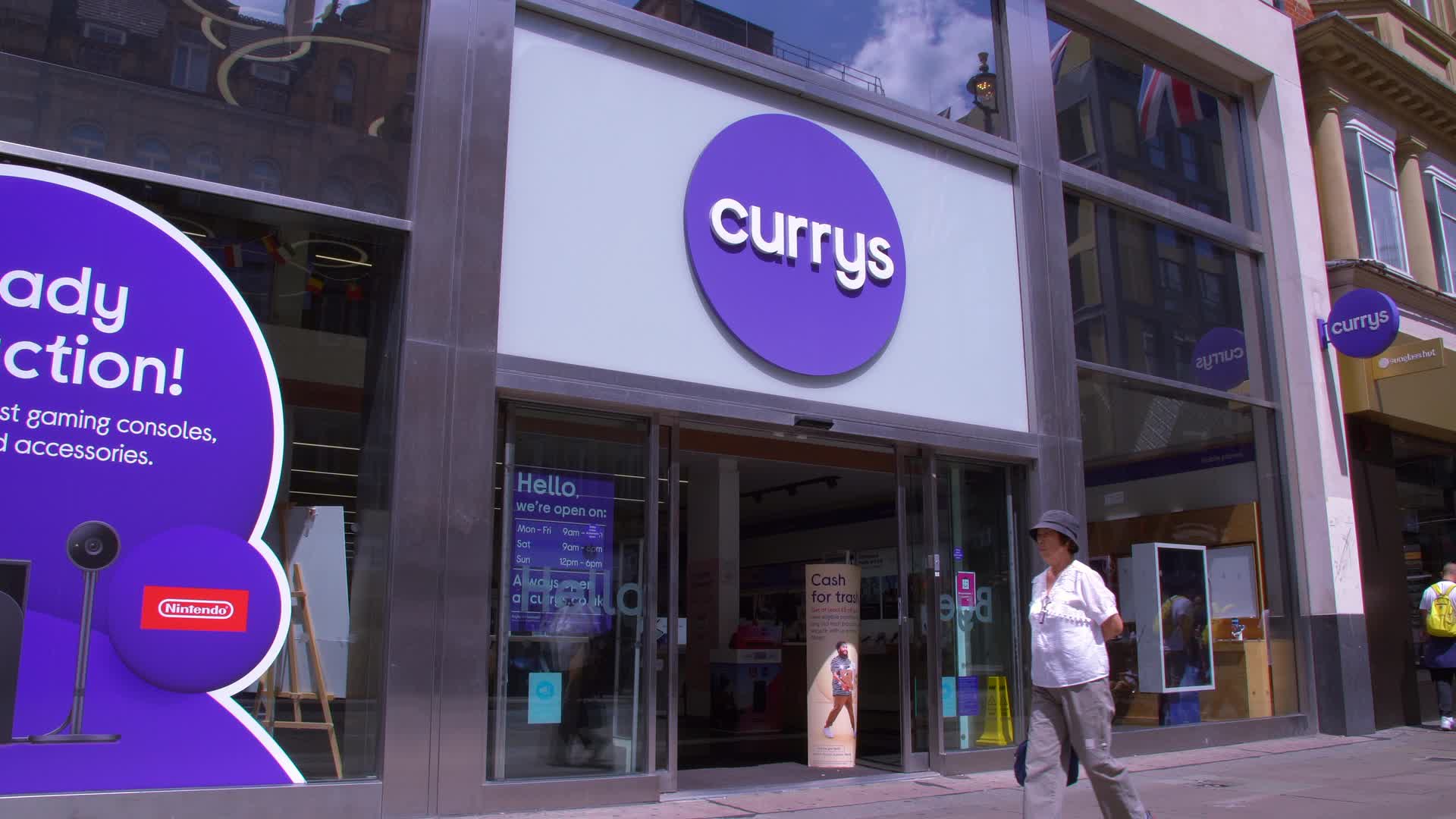 Currys Storefront Exterior View
