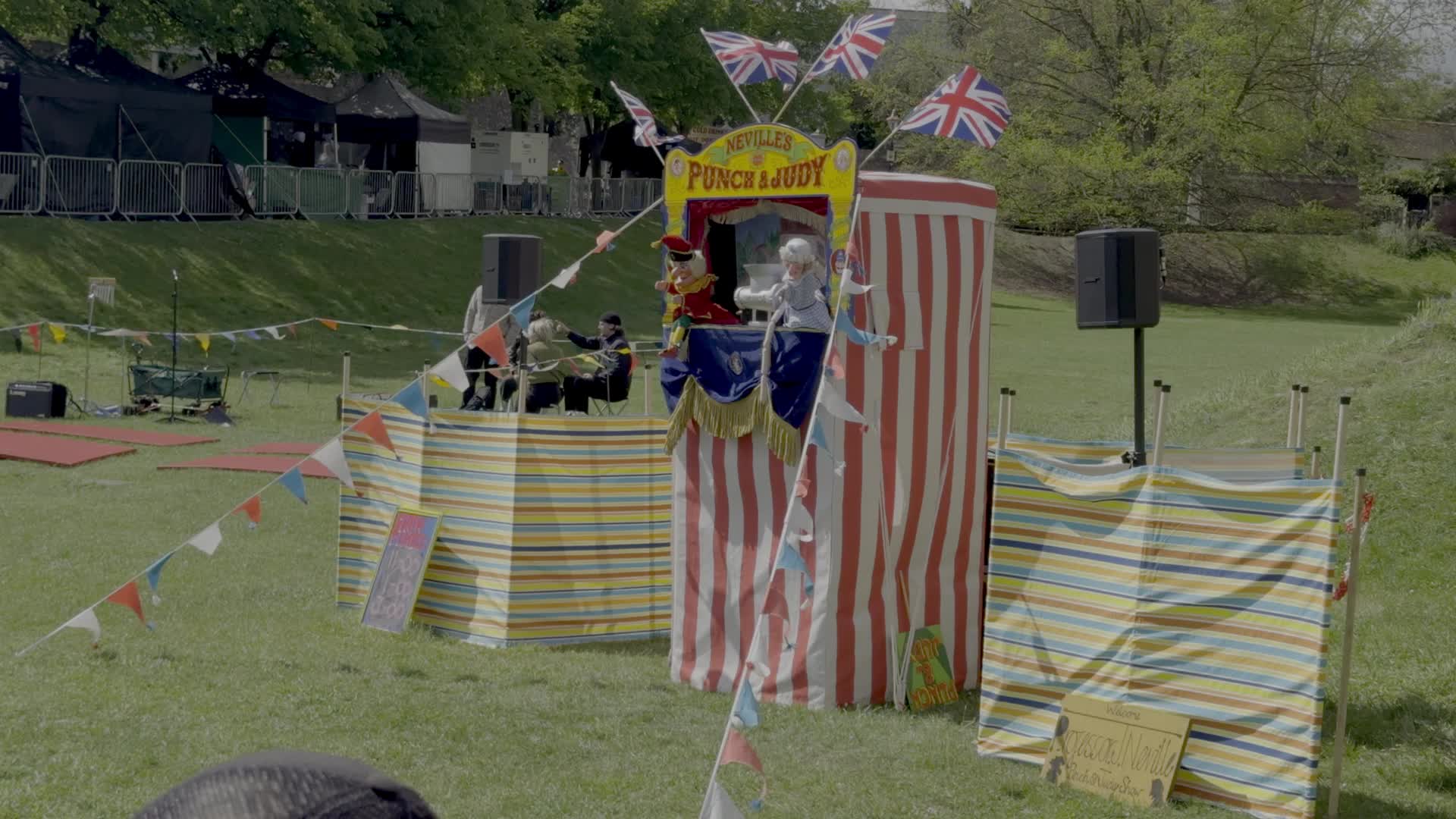 Traditional Punch and Judy Show Outdoor Event