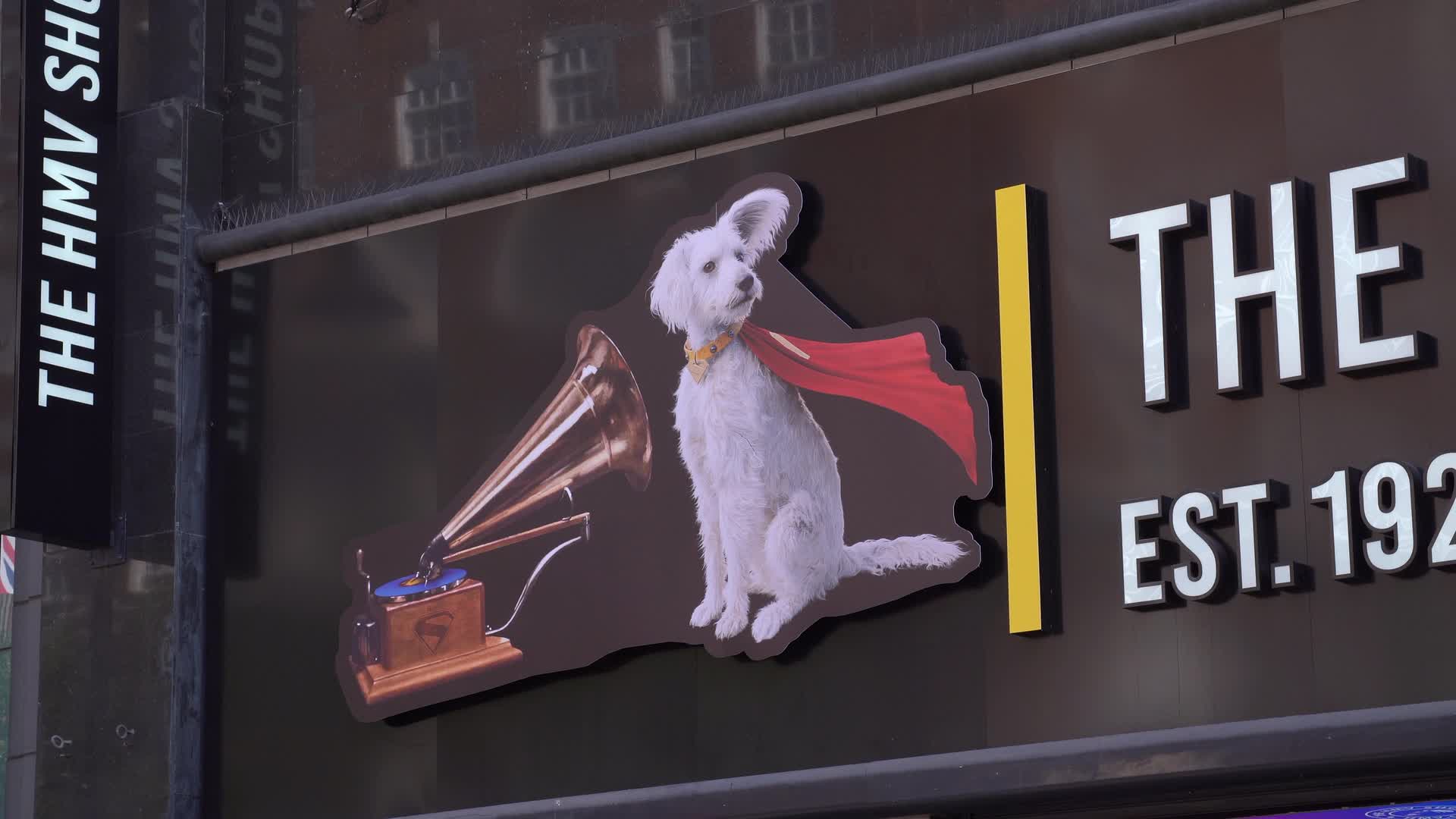 HMV Oxford Street Storefront