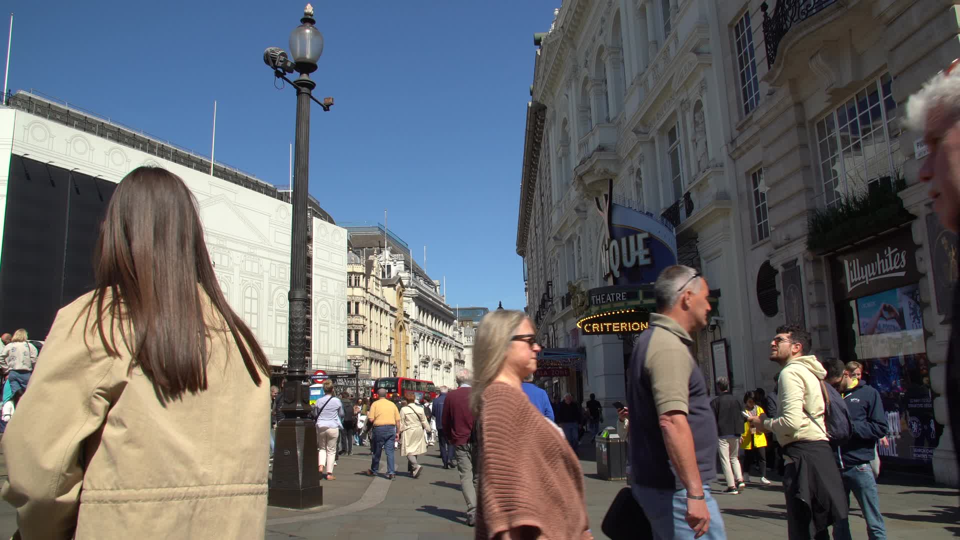 Piccadilly Circus Street Scenes May