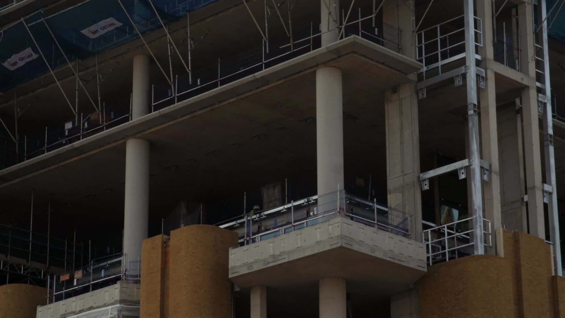 Urban Construction in London, UK