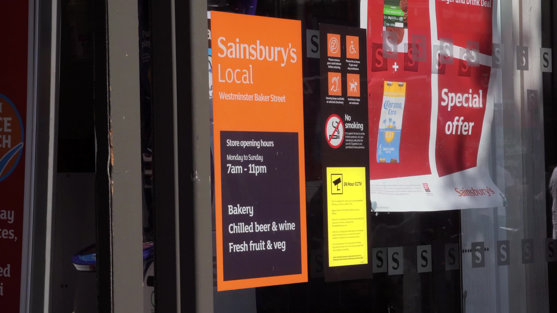 Sainsbury's Local Westminster Storefront