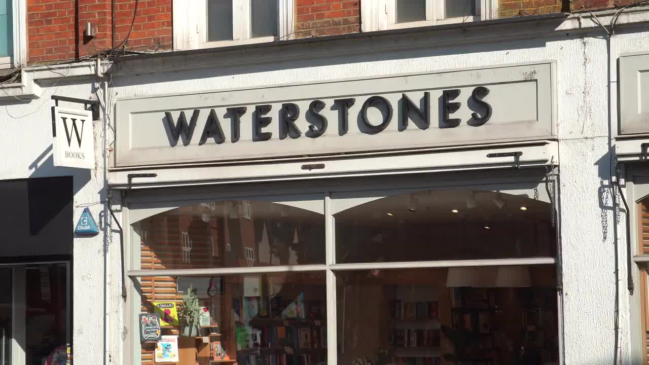 Waterstones Bookstore Front View
