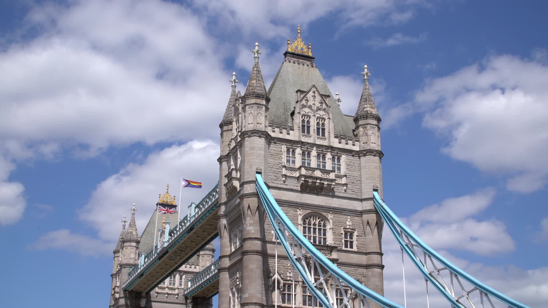 Tower Bridge with Blue Skies