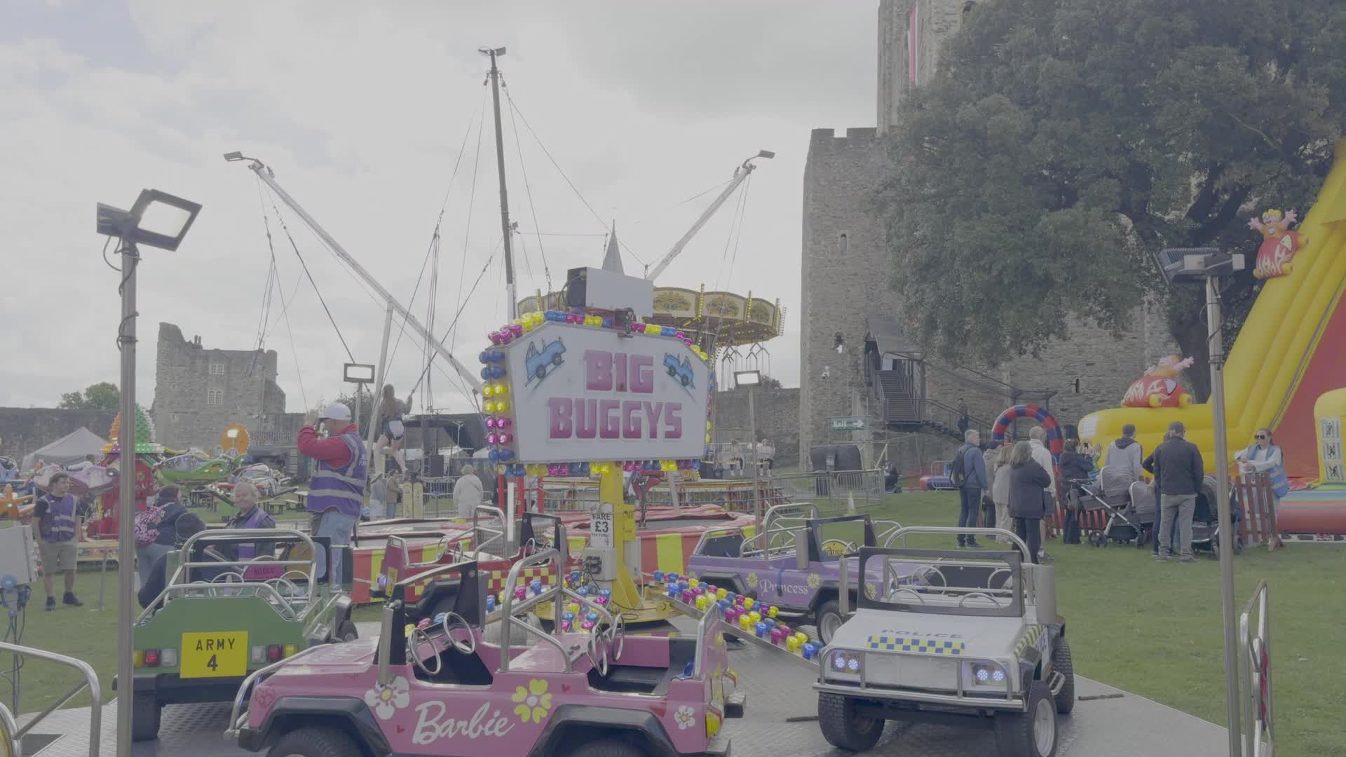 Family Fun Fair in Rochester Castle Grounds