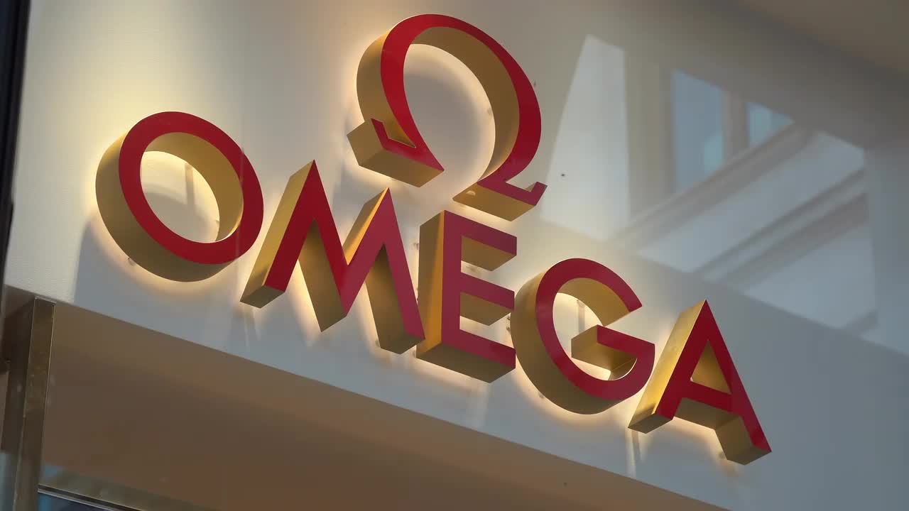 Omega Storefront Signage in 4K