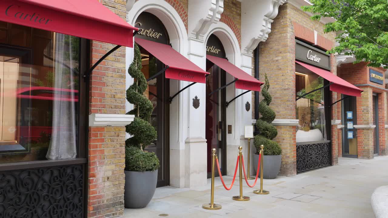 Cartier Storefront Luxury Exterior in London
