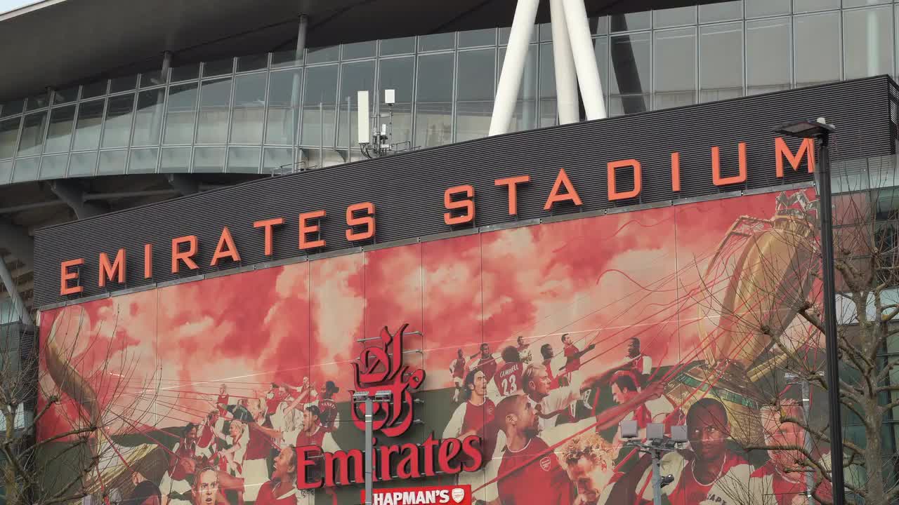Emirates Stadium Arsenal Football Club March 21 B-Roll