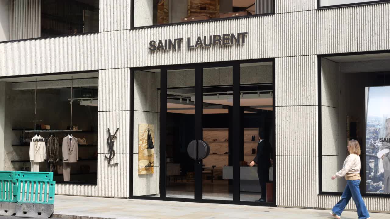 Yves Saint Laurent Storefront in London