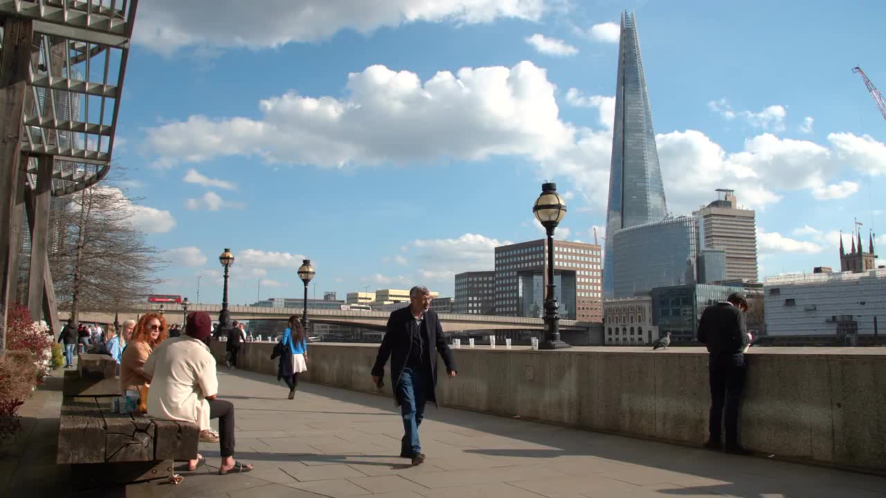 The Shard and London Cityscape in 4K