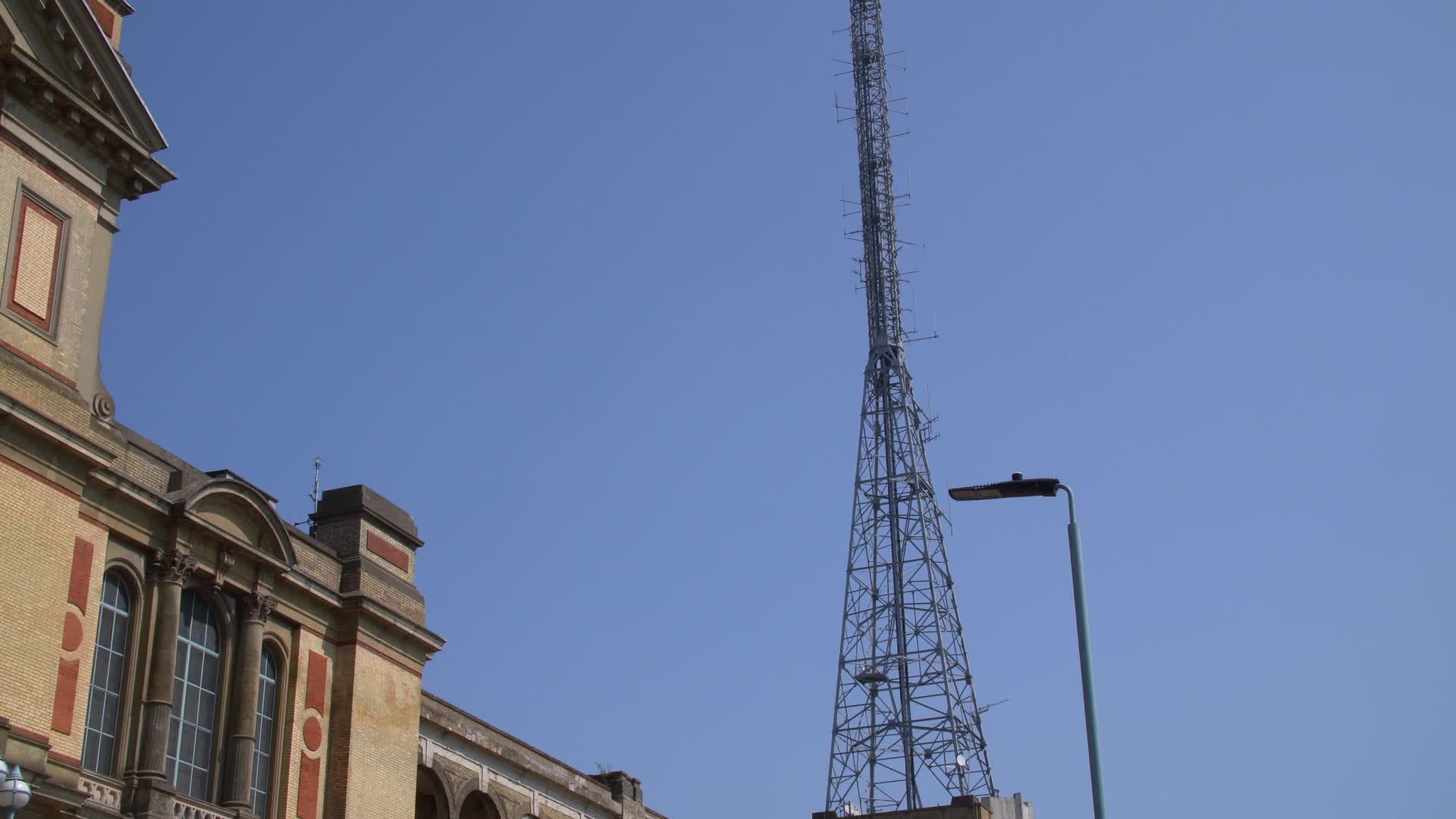 Alexandra Palace TV Tower on a Clear Day in London, UK